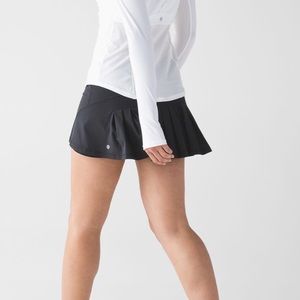 Lululemon Black Circuit Breaker Skirt